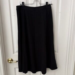 GAP Classic Black A-Line Skirt